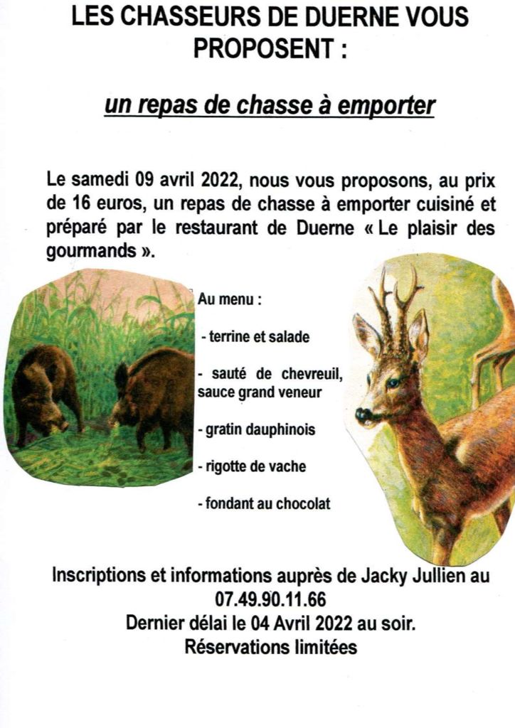 thumbnail of repas chasse