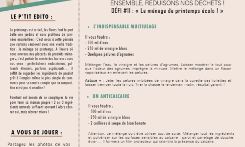 Défi Echo’lo de Mai 2022