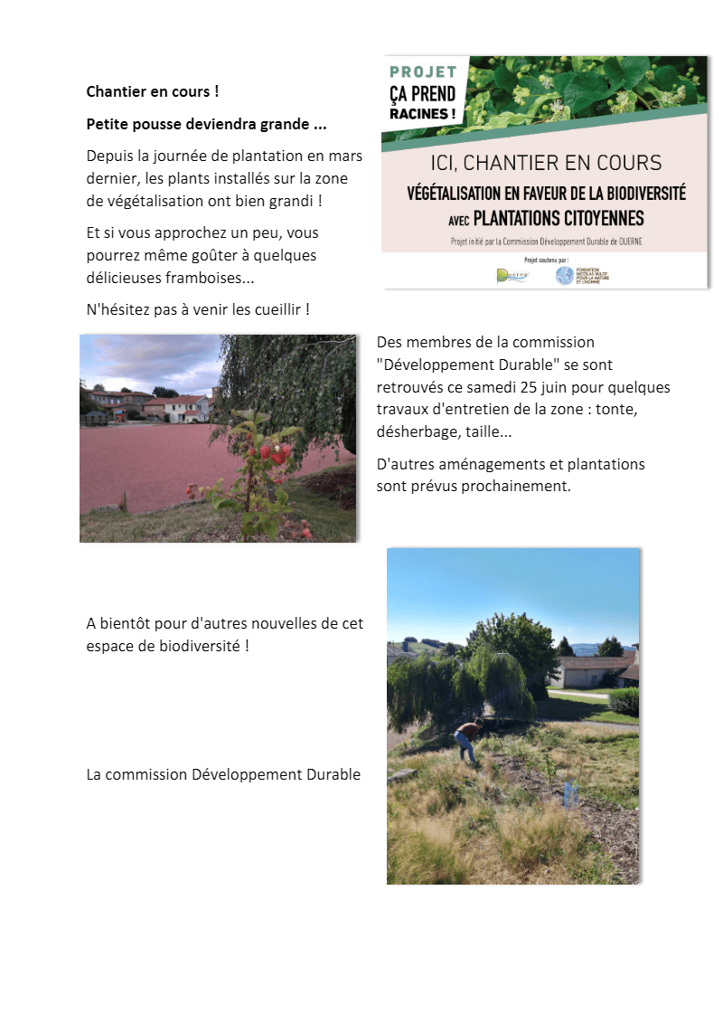 You are currently viewing Commission Développement Durable