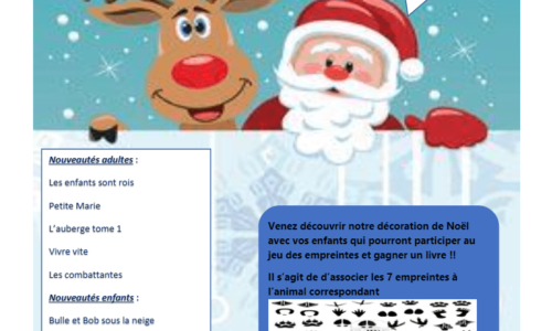 Bibliothèque-infos de décembre