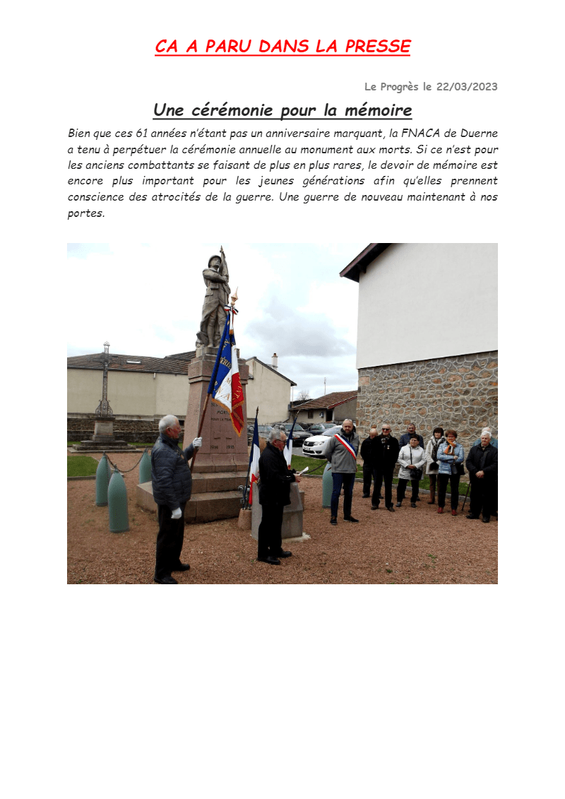You are currently viewing Ca a paru dans la presse !