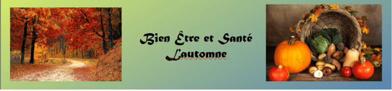 You are currently viewing Bien-être et Santé – L’automne