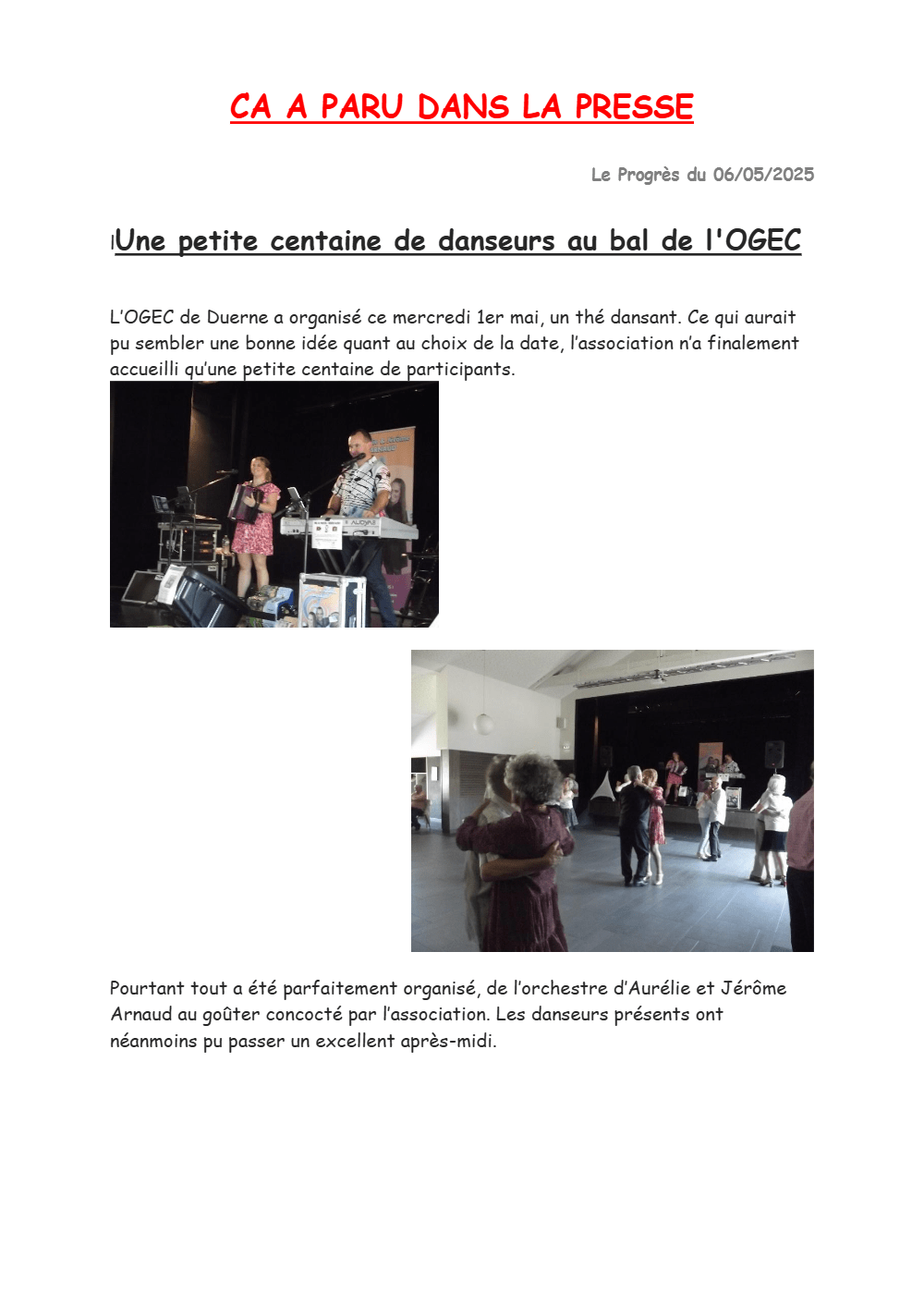 You are currently viewing ça a paru dans la presse