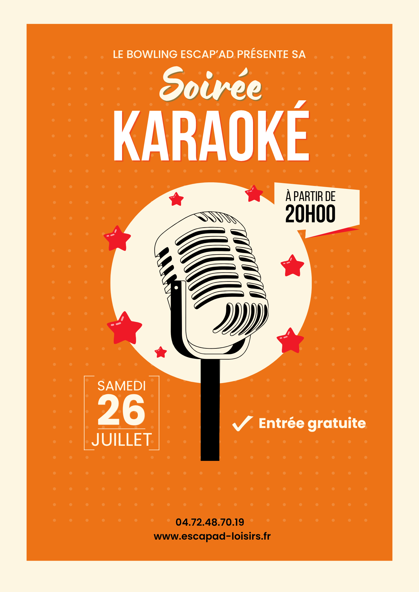 You are currently viewing Soirée karaoké à  Escap’Ad