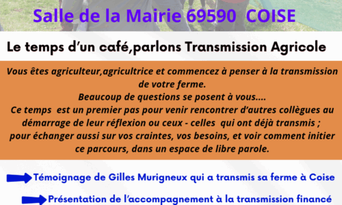 Café installation transmission