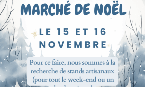Stands marché de noël