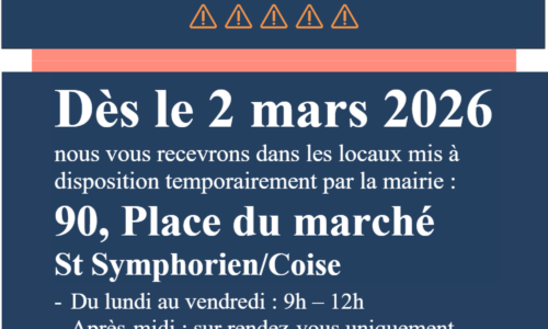 Travaux à la Maison des Services