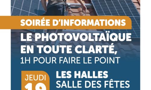 Soirée Photovoltaïque et ateliers solaires