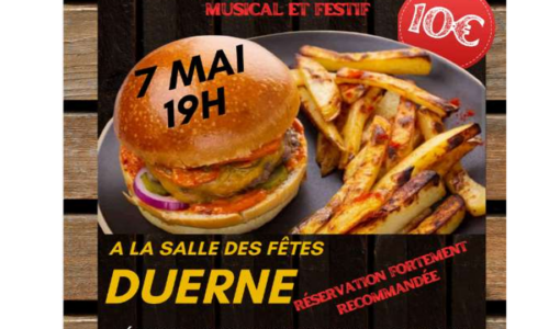 Soirée Burger de l&rsquo;école