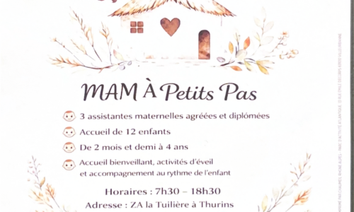 Ouverture d&rsquo;une MAM à Thurins