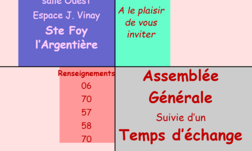 Assemblée Générale de « A votre écoute »