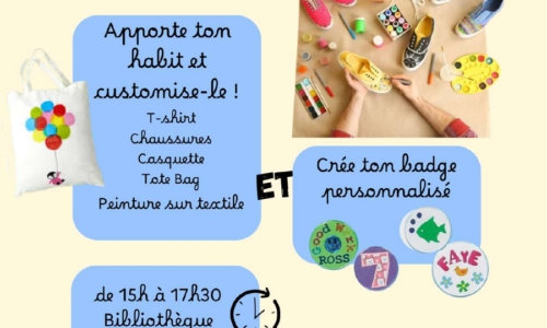 Ateliers créatifs à la Bibliothèque