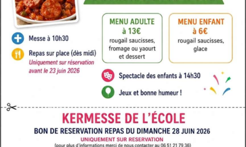 Kermesse de l&rsquo;Ecole