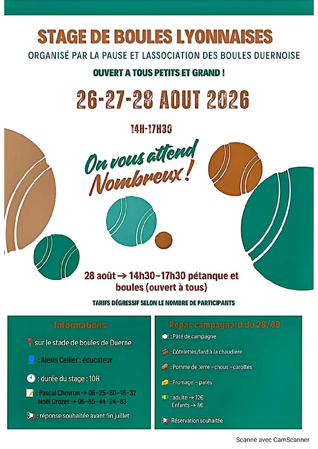 You are currently viewing Stage de boules lyonnaises