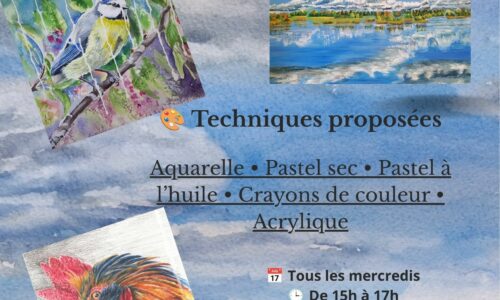Cours de dessin et peinture