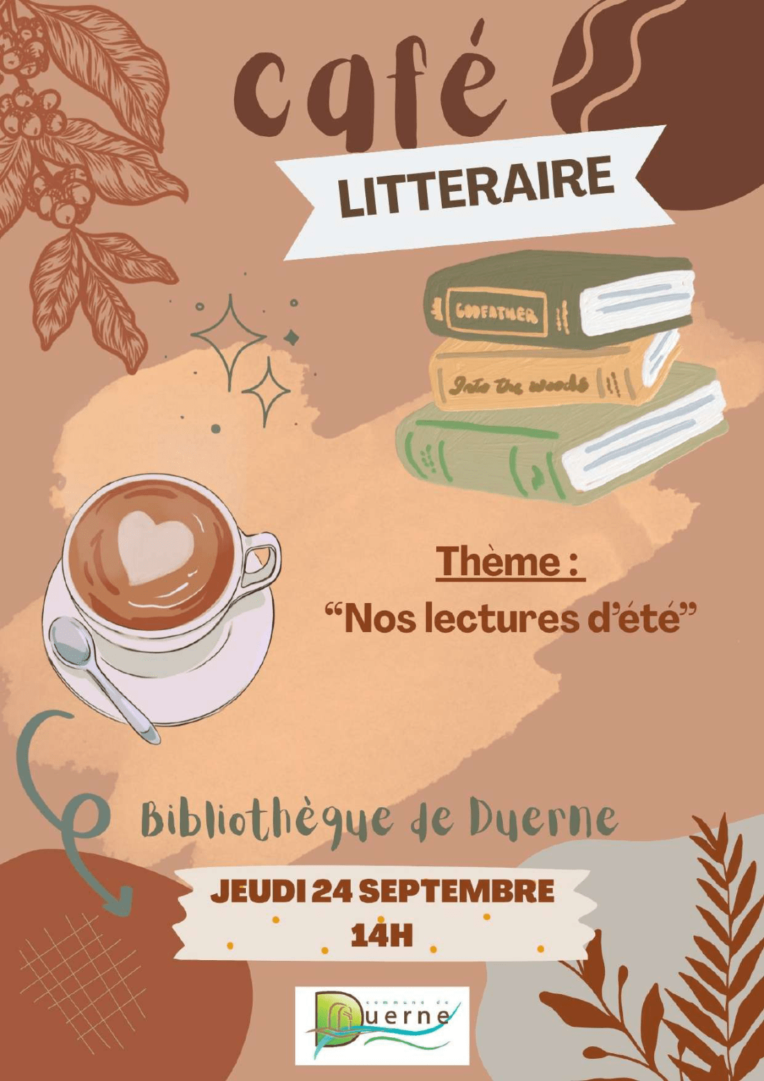 You are currently viewing Café littéraire à la bibliothèque
